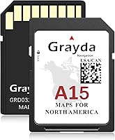 Grayda 2025 A15 GPS Navigation SD Card for Ford F150 Explorer Fusion & Lincoln MKX MKZ - Latest USA Canada Maps Update