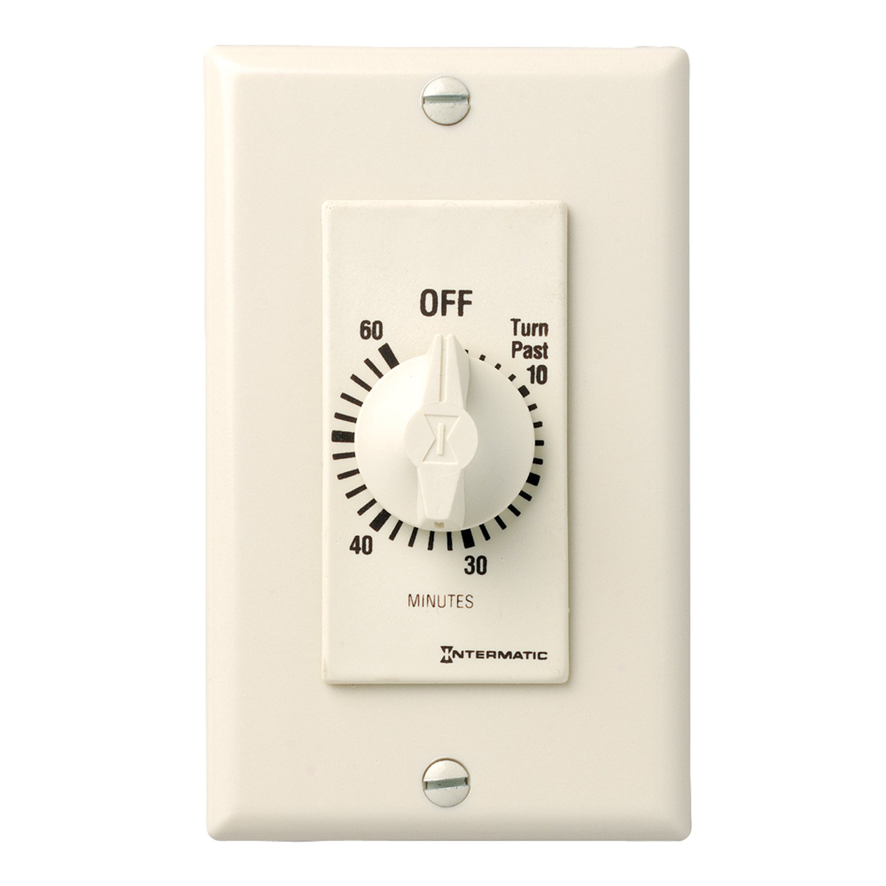 Minuteur de salle de bain Intermatic FD60MAC pour ventilateur amande