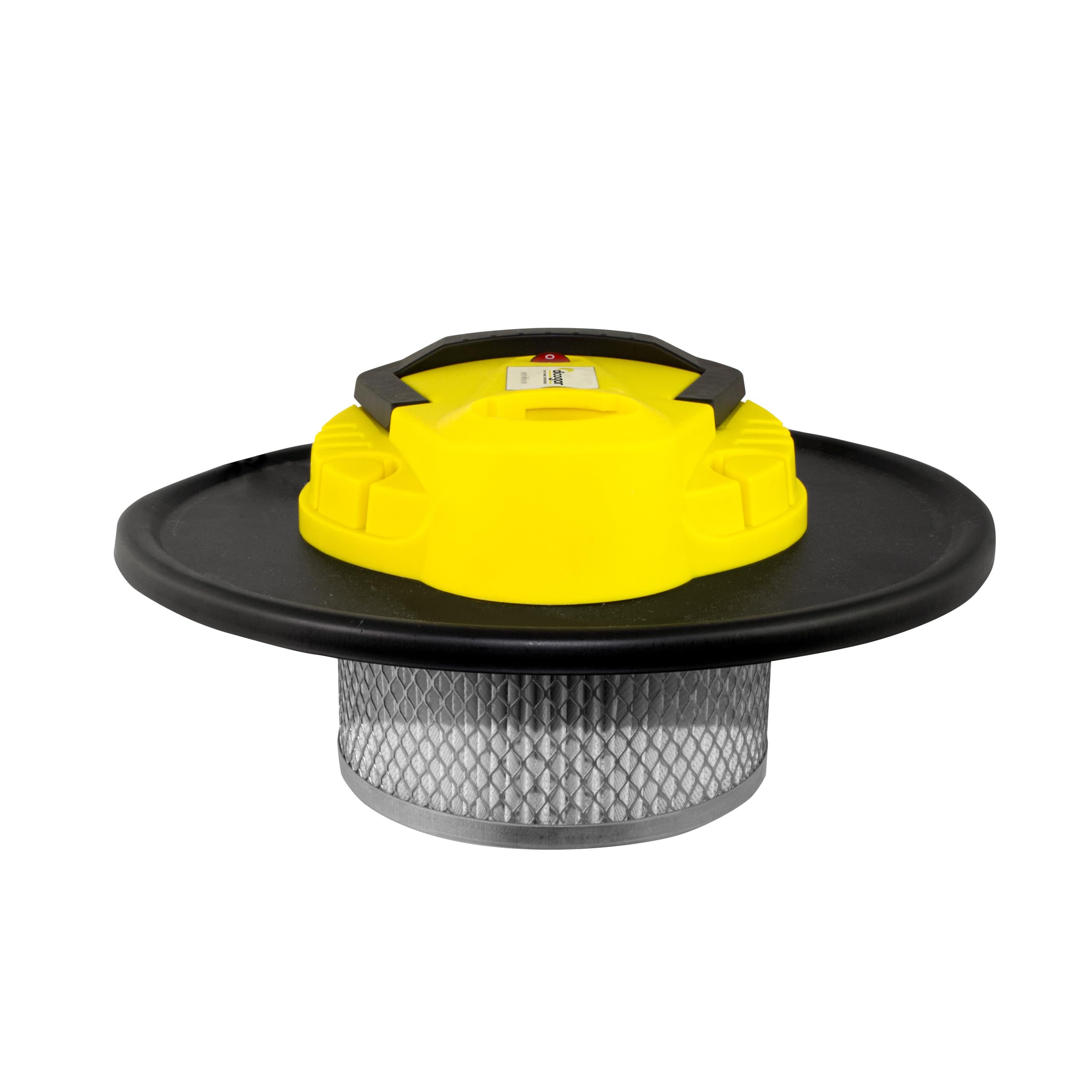 Aspiracenere - Camino, Pellet e Barbecue - Potenza 1.200W - Capacità 20L - Realizzato in Acciaio Inox - Include Tubo da 1m e Copertura del Filtro - Funzione Soffiante - Dicogar