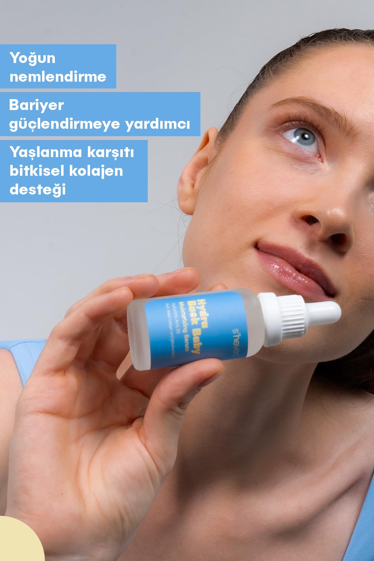 She Vec Hydra Back Baby Yüz Serumu