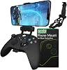 Orzly Xbox Series X Controller Mobile Gaming Clip, Xbox Controller Phone Mount Adjustable Phone Holder Clamp Compatible with Xbox Series X|S, Xbox One, Xbox One S, Xbox One X-Carbon Black