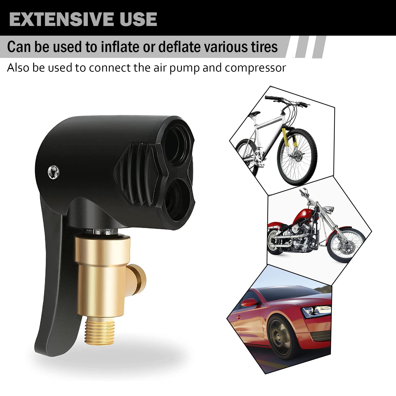 Kit De 30 Pièces Pour Pompe à Vélo - Embouts DV, SV, AV, Adaptateurs, Bouchons - Boîte De Rangement - Pour Vélos, Voitures, Ballons
