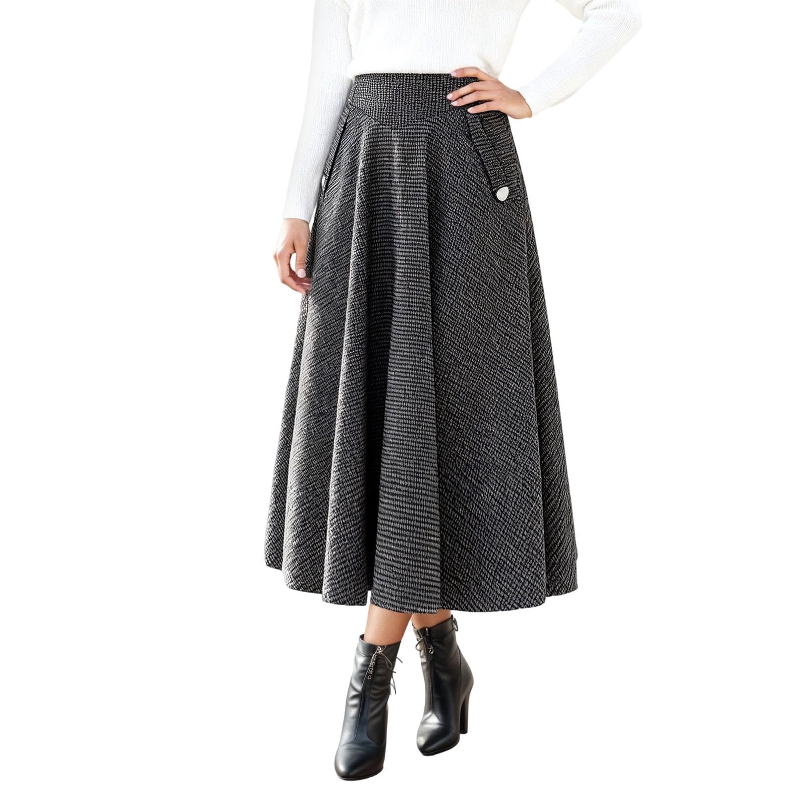 Faldas Mujer Ballet, Falda Larga Mujer Estampado Floral, Minifalda Midi Cuadros Escoceses Adelgazantes Cintura Alta Corte A CáLida Y Texturizada con Ajuste Minifalda Falda Larga Faldas Vaqueras
