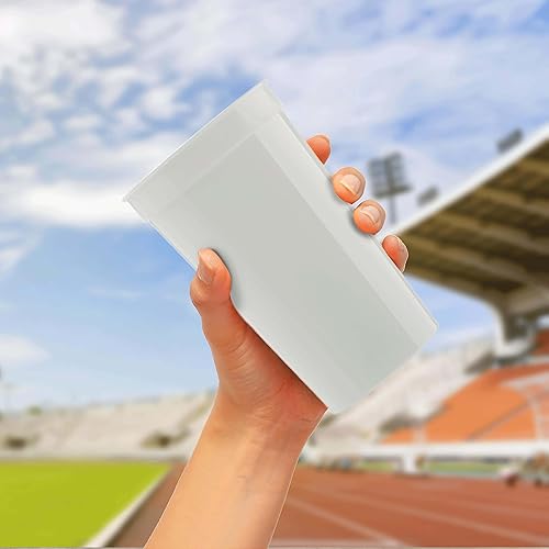 Miniatura 104 de DISCOUNT PROMOS Vasos de plástico personalizados para estadios, 22 onzas, juego de 10, paquete personalizado a granel, perfecto para cumpleaños