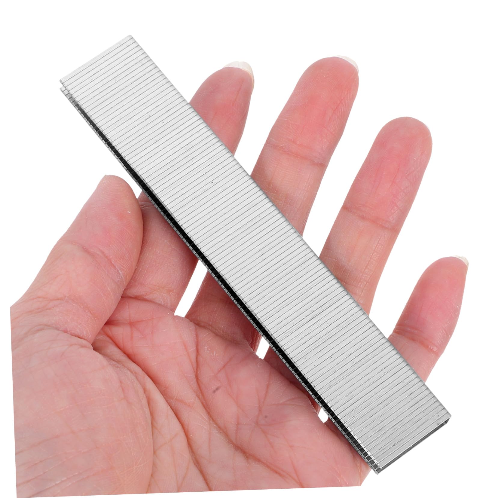 ORFOFE Graffette Metalliche per Chiodatrice U-forme Graffette Standard Piccole per Legno Elementi di Fissaggio per Recinzioni Metalliche Adatte per Graffatrice Elettrica e Progetti DIY