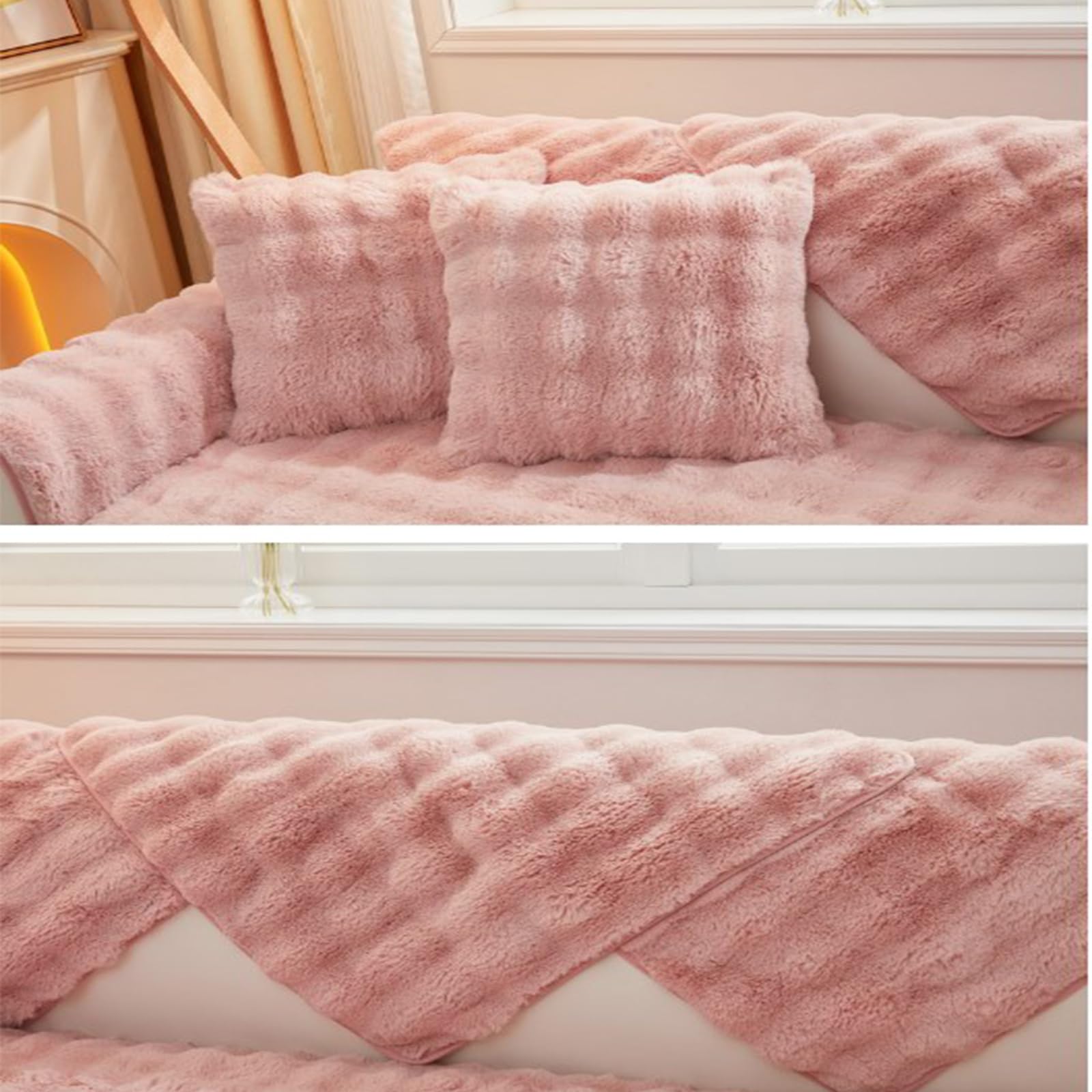 Bedsure fluffy verbrand oranje plaid deken cadeaus voor vrouwen, mannen