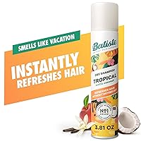Vista 12 de Batiste Champú seco tropical, champú sin agua, 3.81 onzas, paquete de 3