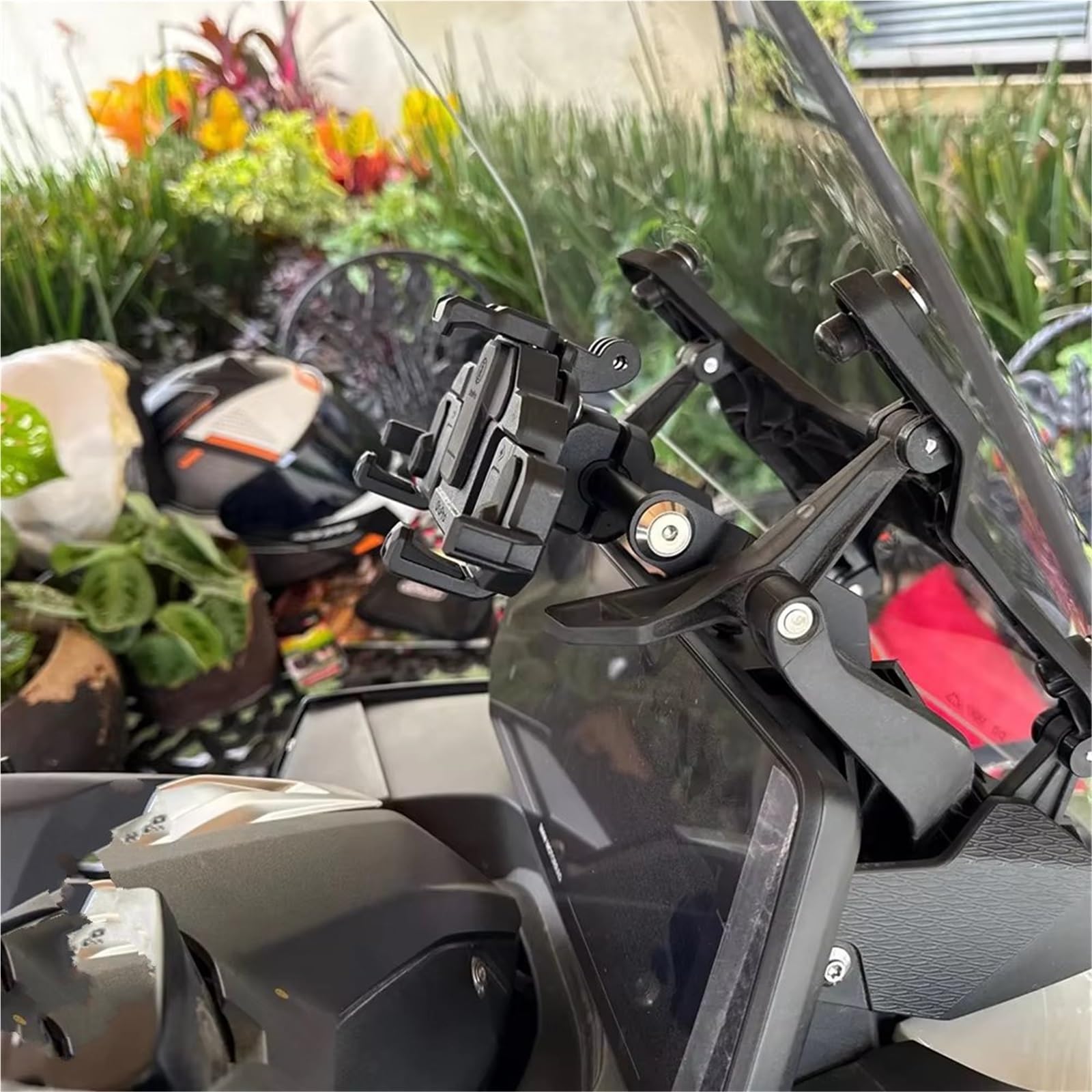 Soporte Teléfono Móvil GPS para C400GT 2025 Extensión Manillar Motocicleta Soporte Navegación GPS Teléfono 22mm