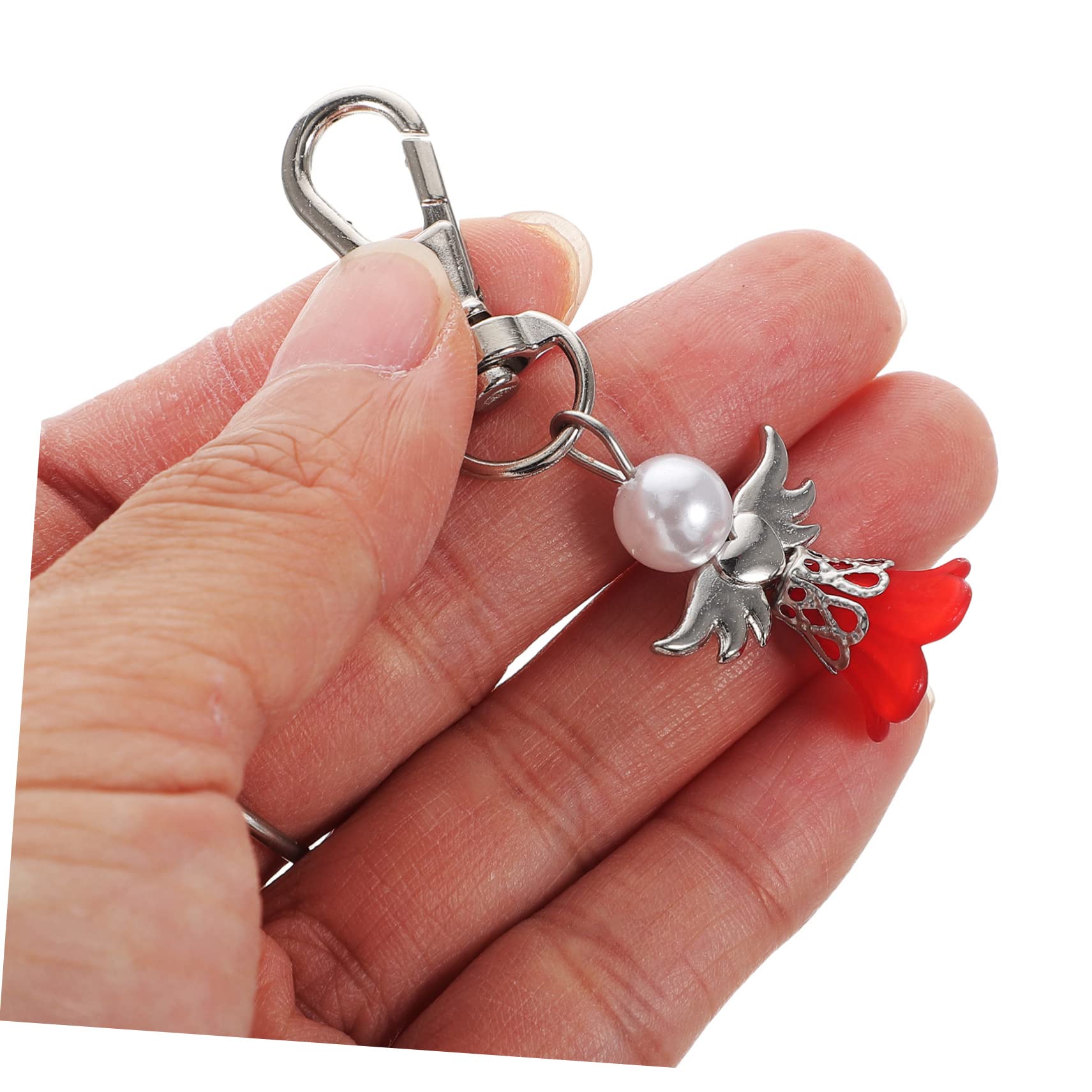 MAGICLULU Portachiavi Angelo Ciondoli D'angelo Chiave Forniture Per Matrimoni Carino Keychain Regali Ragazza Anello Portachiavi Bomboniere Matrimonio Portamonete Lega Di Zinco