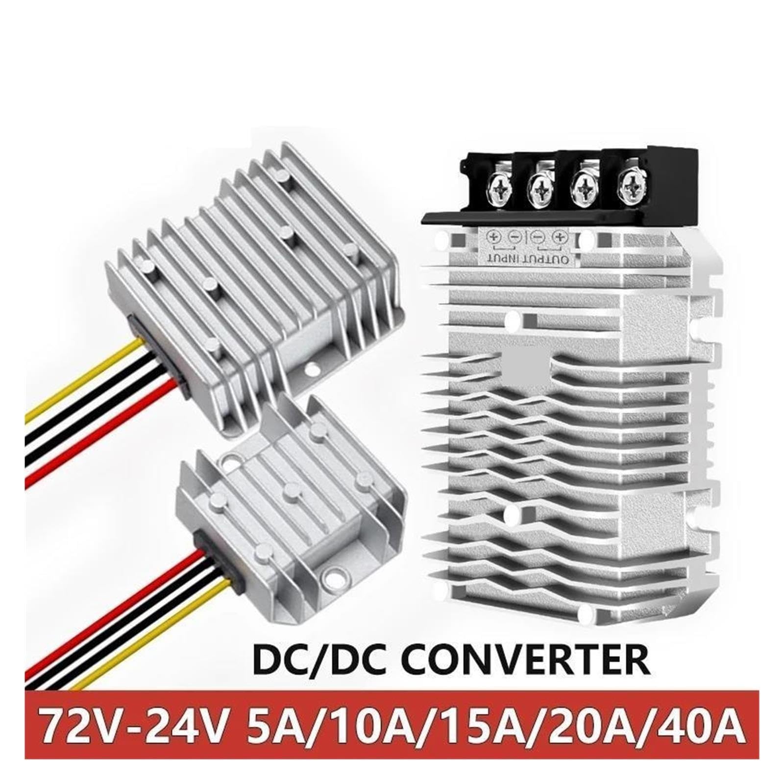 Regulador convertidor reductor de voltaje reductor de CC