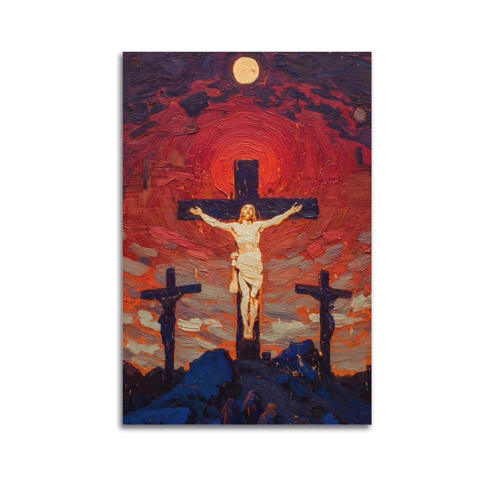 ESTE Religion Christianity Jesus Christ Passion Poster Decorative Painting Canvas Modern Art Picture 20x30inch(50x75cm)