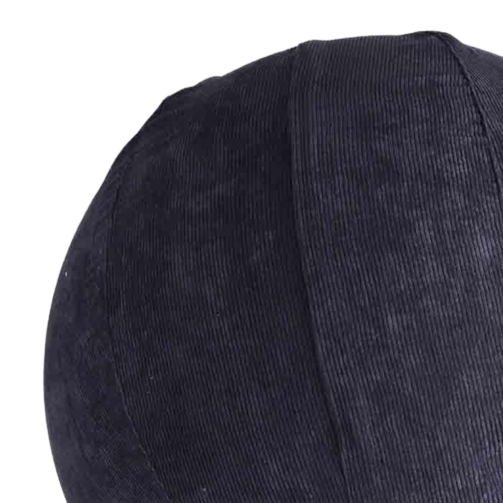 F Fityle Couverture de Balle de Yoga Pilates, Housse de balles assises avec poignées de Transport, Housse de Balle d'équilibre Pliable, Protection de Chaise de, Gris foncé 65cm