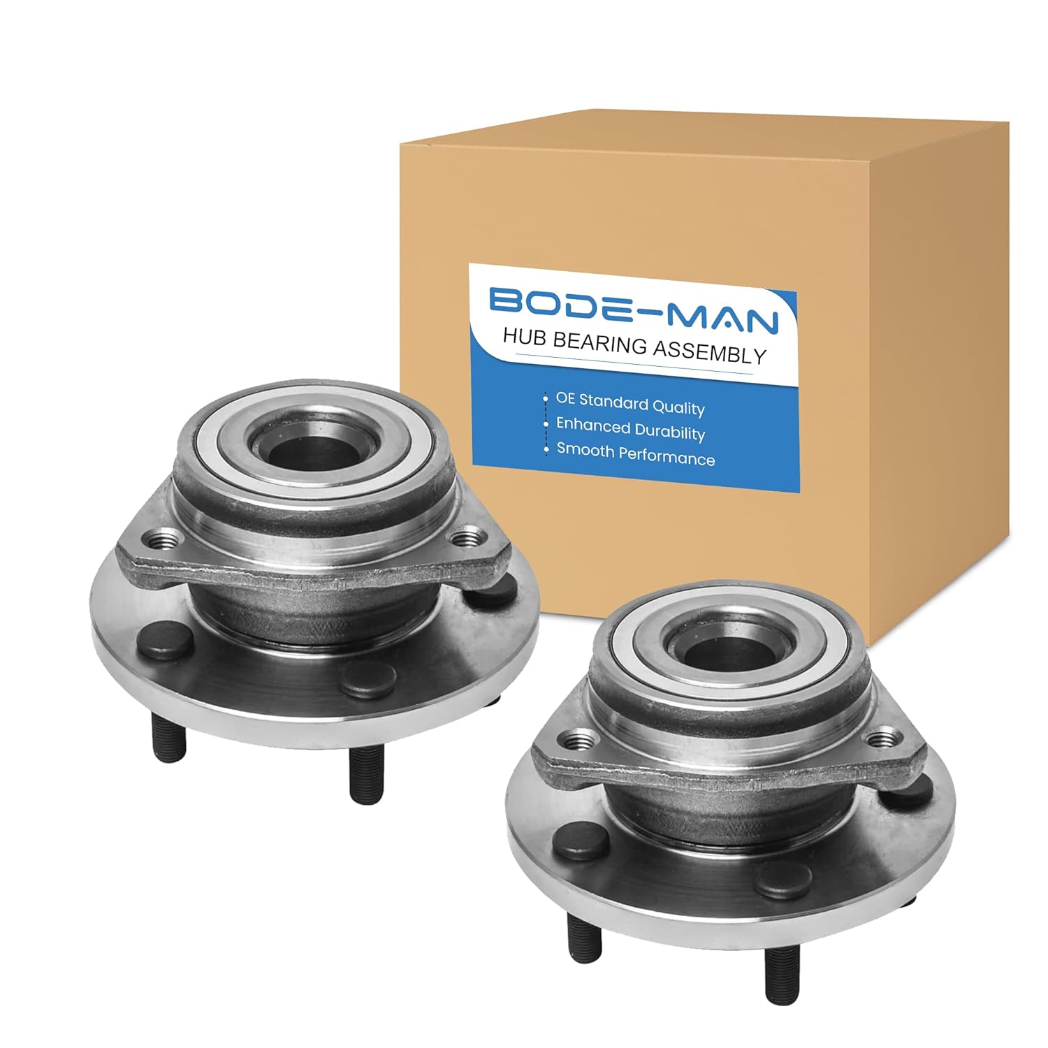 Pair 2 Front Wheel Hub and Bearing Assembly w/o ABS for 1999-2004 Jeep Grand Cherokee