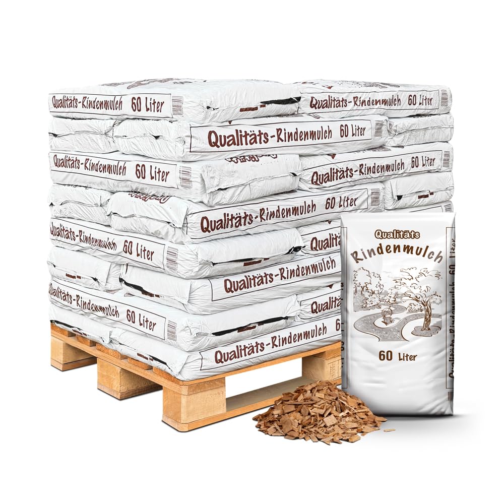 Qualitäts Rindenmulch 24 x 60 L
