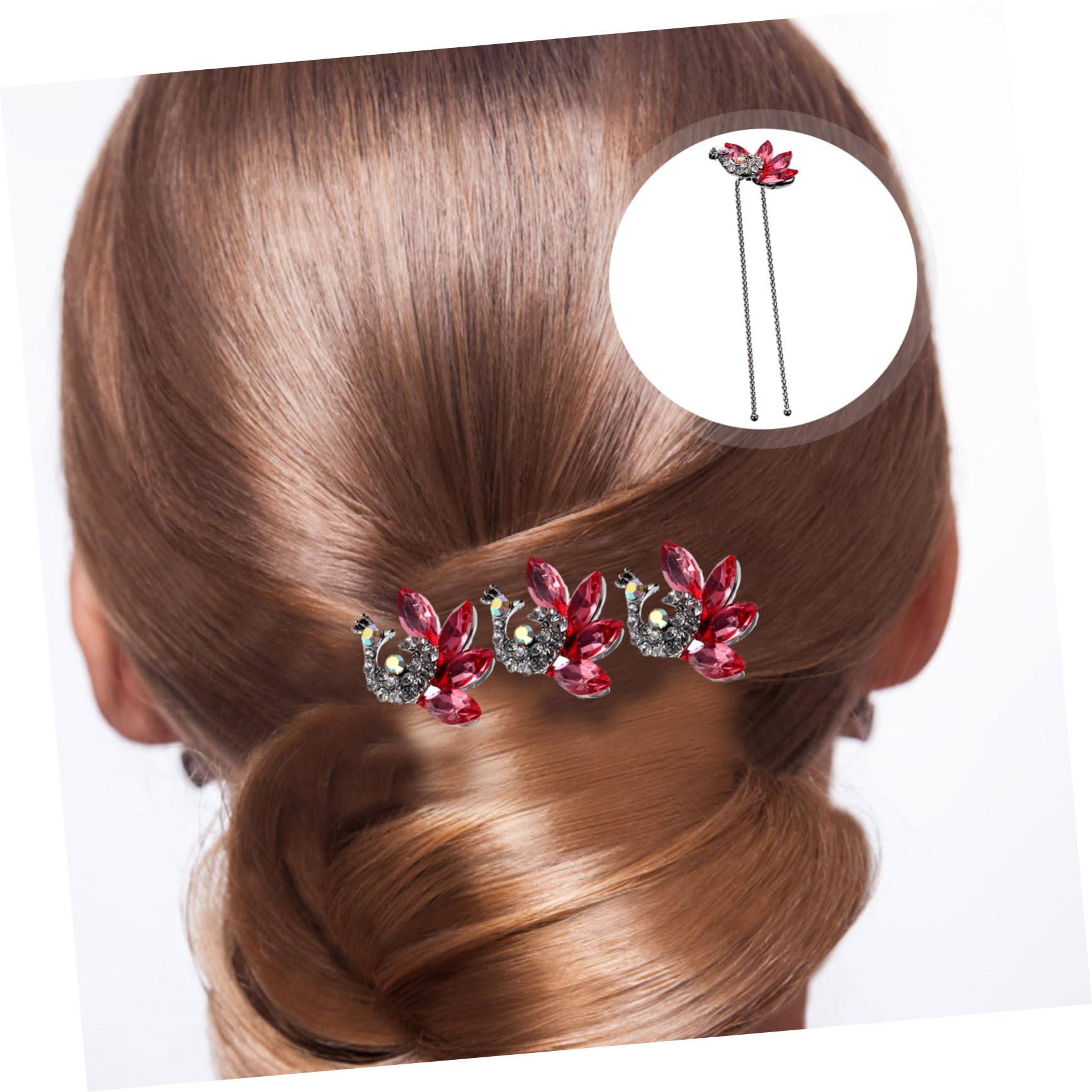 VICASKY 16 Pezzi Accessori Matrimonio Fermacapelli Sposa U Shape con Eleganti per Donne Forcine Metalliche Resistenti e Raffinate per Acconciature Formali