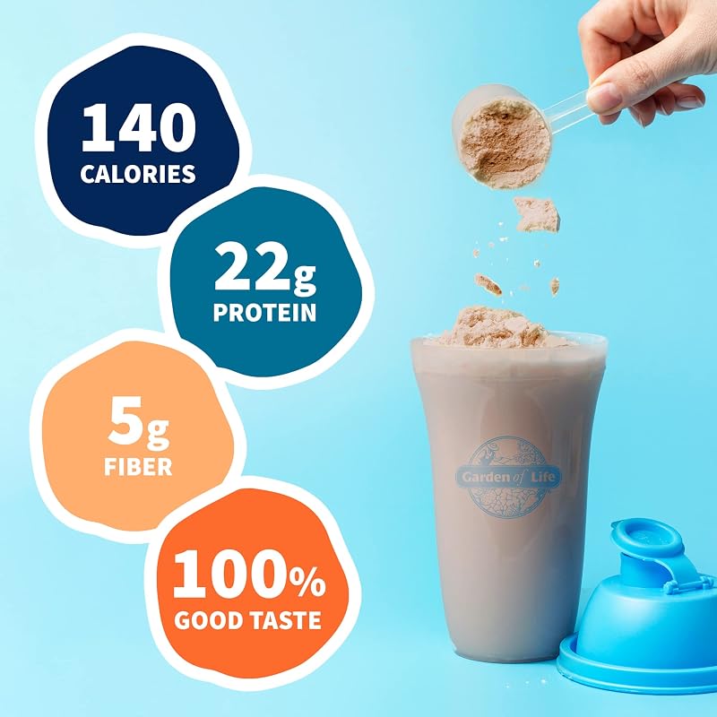 Garden of Life Raw Organic Protein Powder, Vegan, Chocolate, 20 Servings image 3