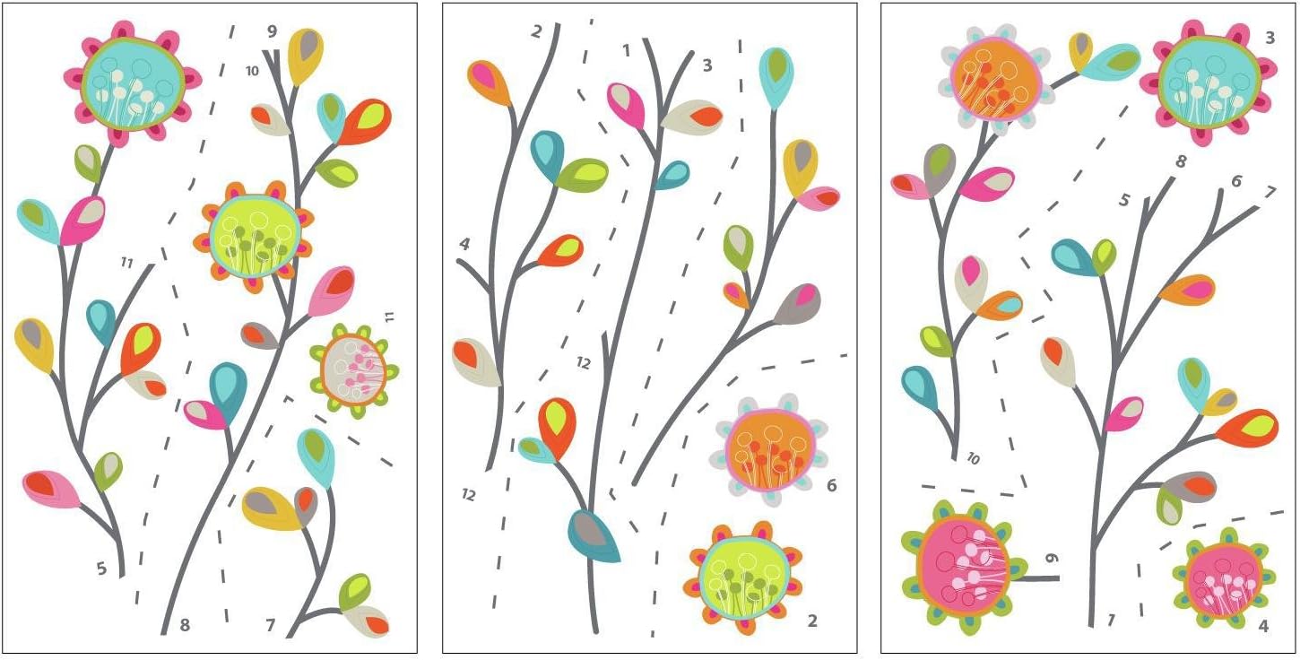RoomMates MIA 2 Mia & Co MIA112 Nature Dance Transfer Wall Decals
