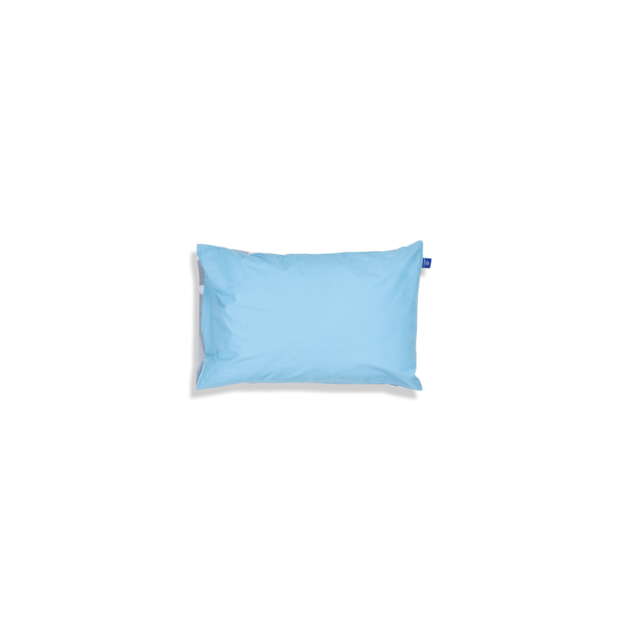 100% algodón orgánico Cuna Juego de cama (azul – Moony)