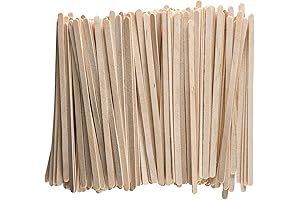 Unleash the Convenience: 500 Count 5.5 Inch Wooden Coffee Stirrers