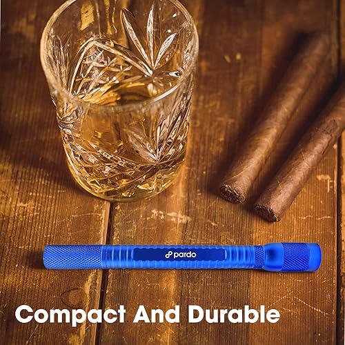 Miniatura 4 de Pardo Multiherramienta 4 en 1 para puros  Tamaño doble, cortador de puros, herramienta de perforación de puros, herramienta de potenciador de puros