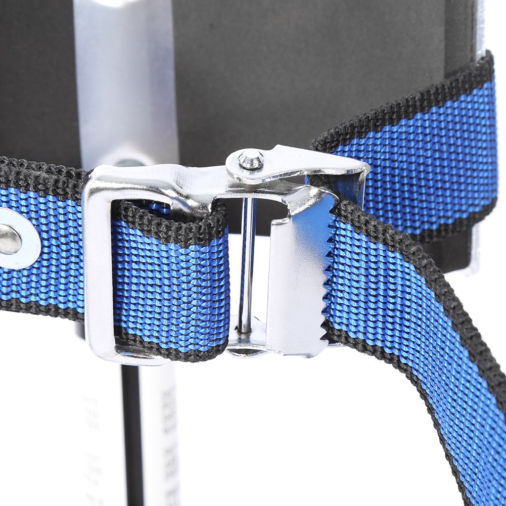 Verstellbare Aluminium-Trockenbaustelzen, 61-102 cm, Schwarz, für Malerei und Trockenbaureparatur
