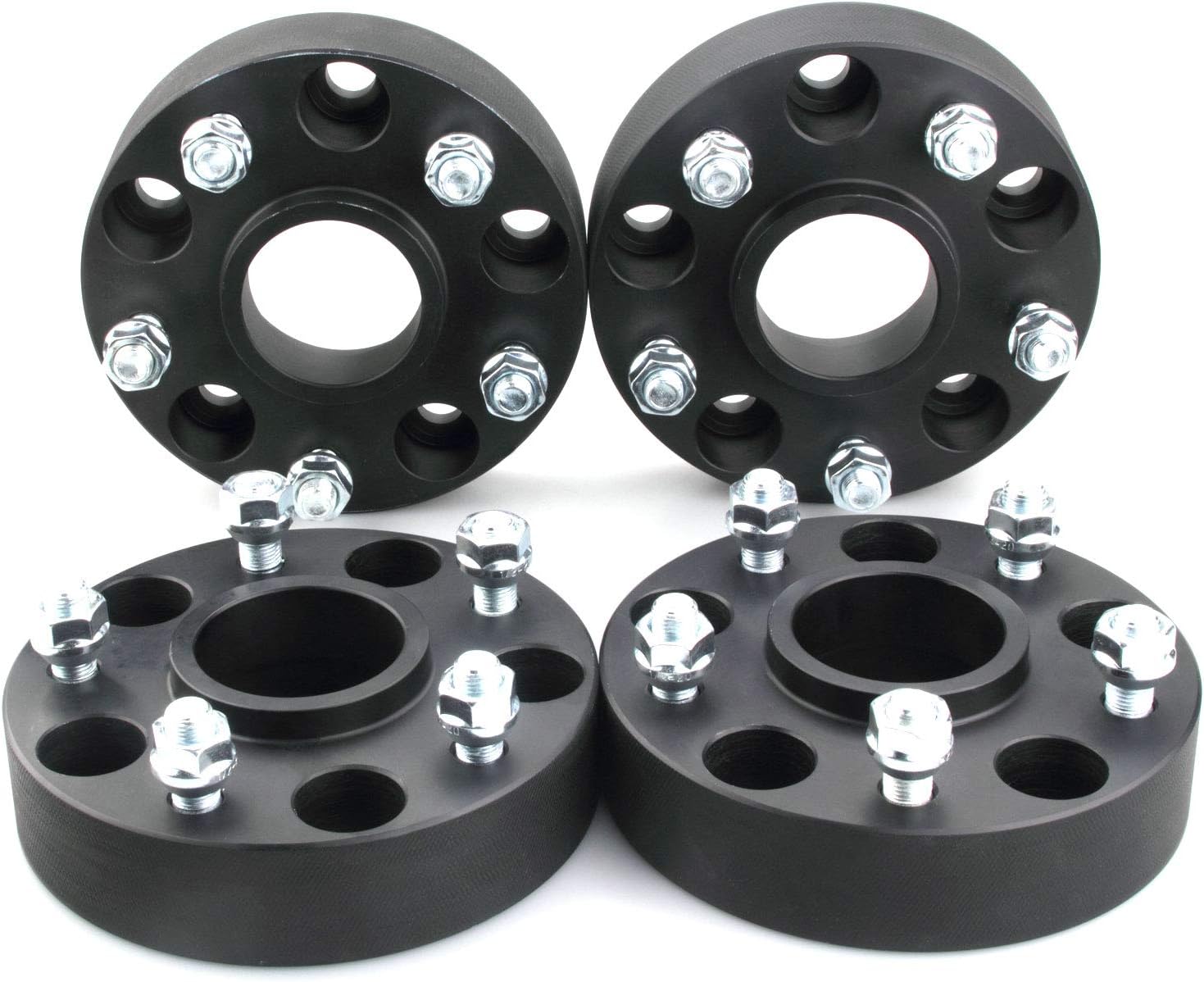 4pc 1.25" (32mm) Hubcentric Wheel Spacers 5x5 14x1.5