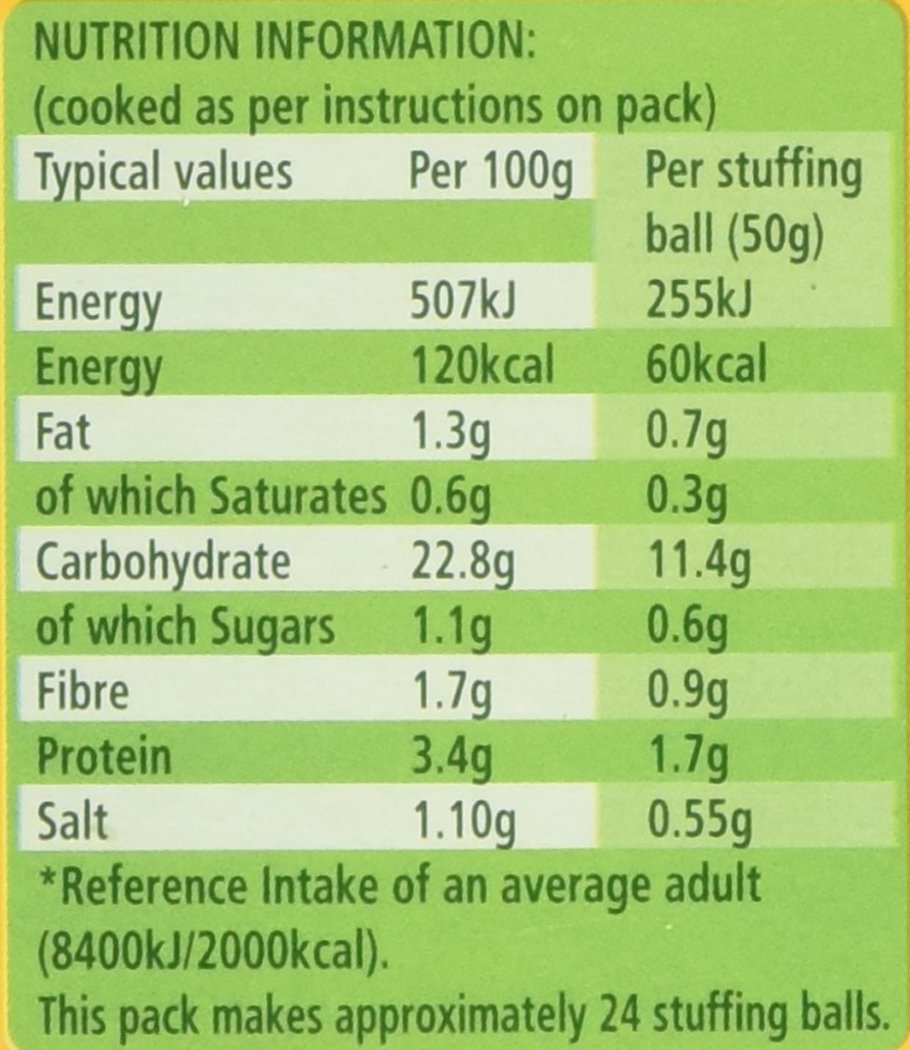 Paxo - Stuffing MIx - Sage & Onion - 380g
