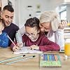 Surcotto HB Pencils Pack of 30 HB Pencils with Eraser and Sharpener Pre-Sharpened Triangle Pencils for Writing Drawing at School and Home New Packaging