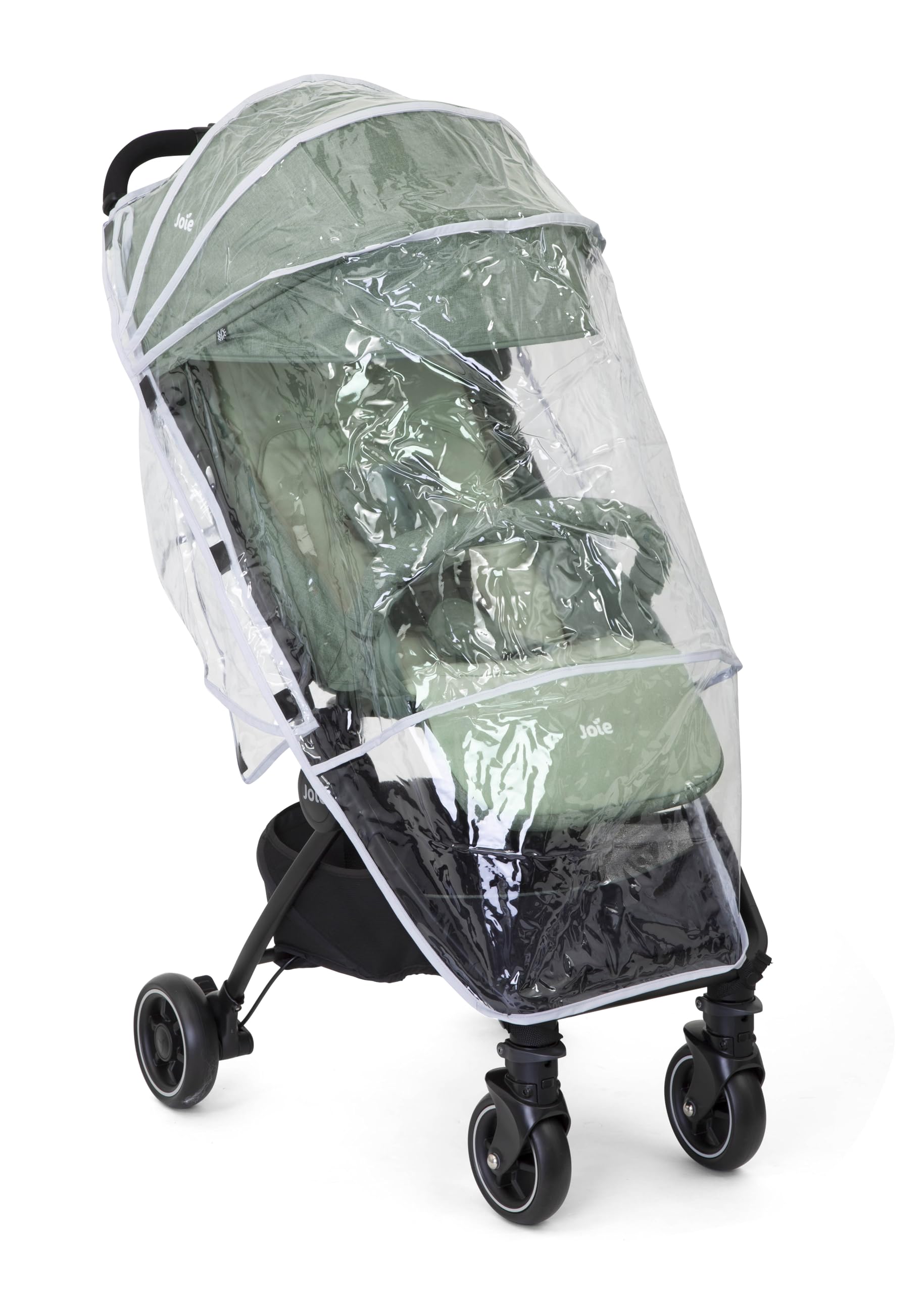 Joie pact™ Buggy, leicht & kompakt faltbar, flache Liegeposition, Travel-System-kompatibel, vorwärts gerichtet, von Geburt bis 3 Jahre (0–15kg), laurel