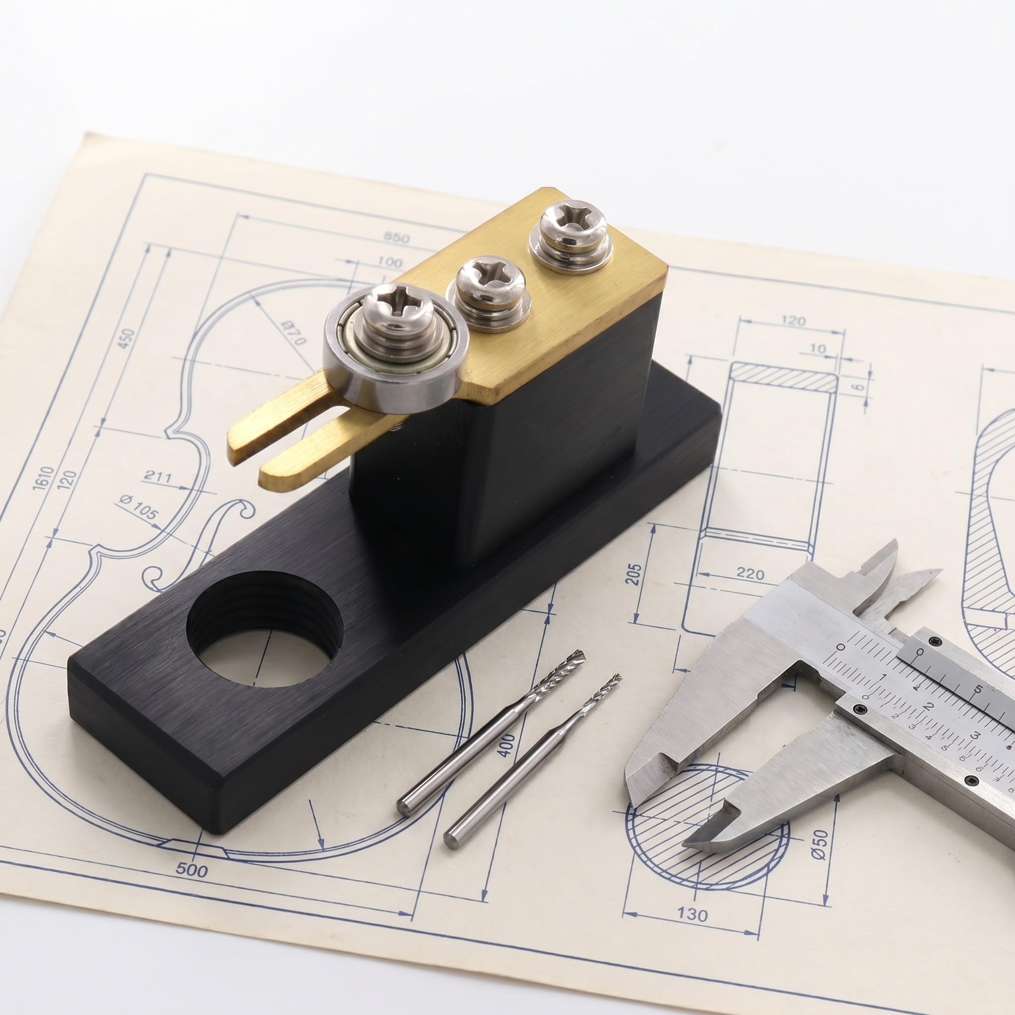 TOYANDONA Elektryczny stojak do wycinania rowków purflingowych, narzędzie lutnicze do tworzenia skrzypiec, wiolonczeli i altówek, narzędzie do wycinania rowków intarsji do instrumentów strunowych
