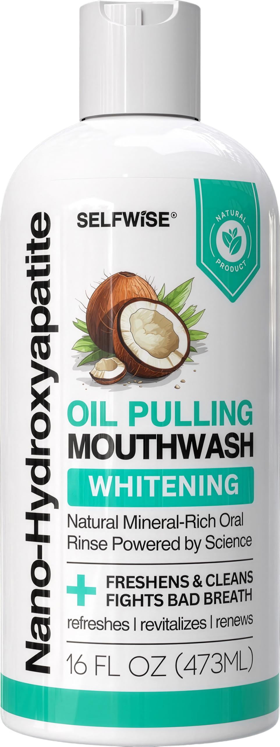 SELFWISE n-HA Oil Pulling Mouthwash