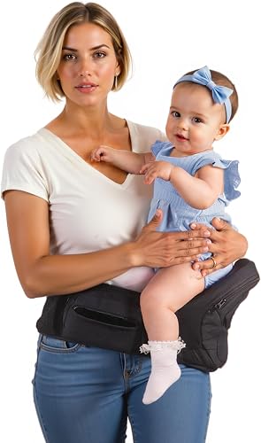 Porte-Bébé Hanche avec Extension & Siège de Hanche Pandanling