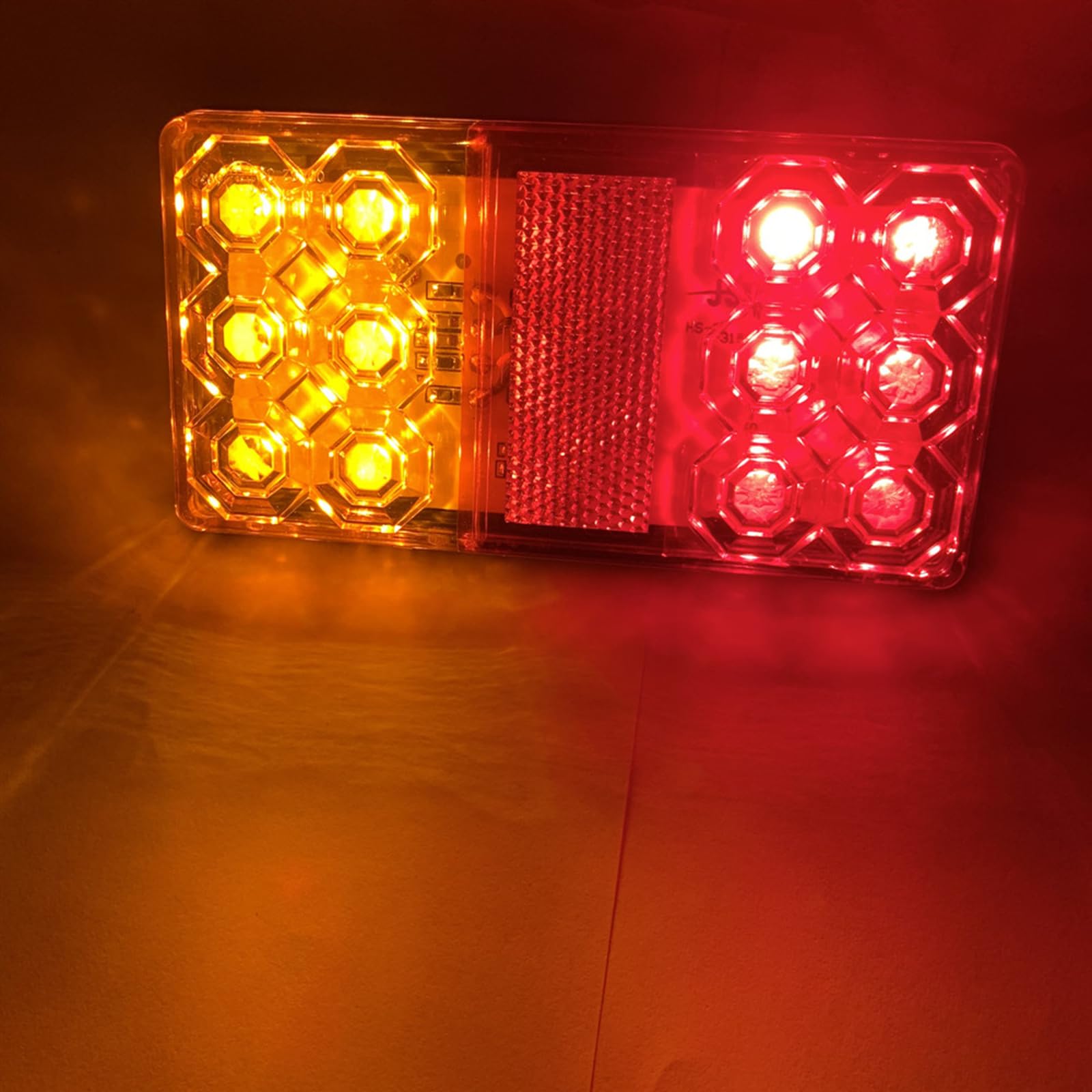 Caravan Running Lights 2x Led Trailer Light Reverse Indicator Brake ...