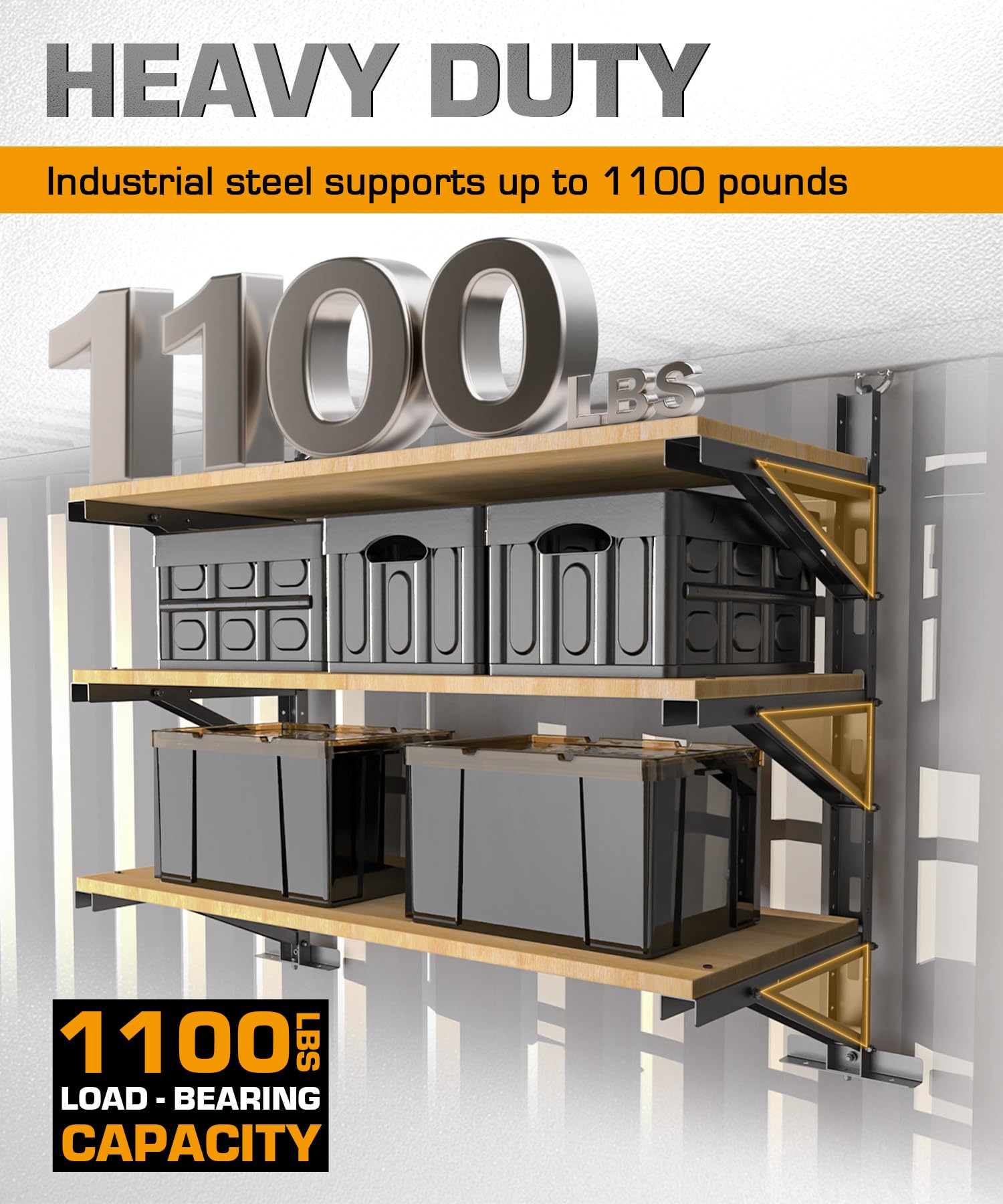 Snapklik.com : Shipping Container Shelving Rack Container Hanging Shelf ...