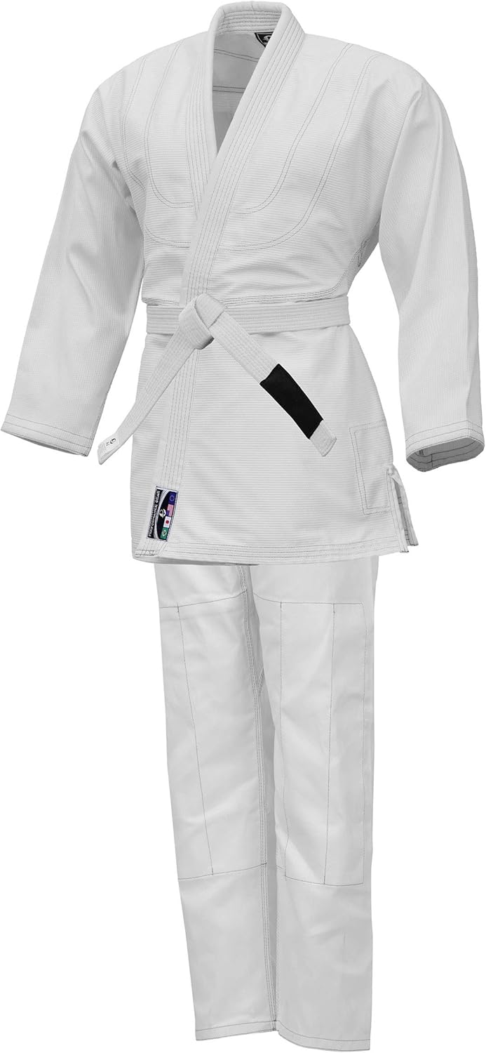PFG Vital Brazilian Jiu-Jitsu Kimono BJJ Gi Uniform Gi - Kids Adults Unisex White Belt Included