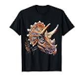 Triceratops Dinosaur Graphic Art Triceratops T-Shirt