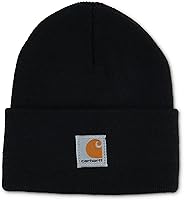 Carhartt Kids Knit Beanie Cuff Hat - Soft Stretchy 100% Acrylic Warm Winter Beanie for Boys & Girls