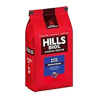 Vista 23 de Hills Bros Latin American Blend Whole Bean Coffee, Medium Roast - Arabica Blend Of Sustainably Grown Organic Beans Medium Roasted For Full-Bodied