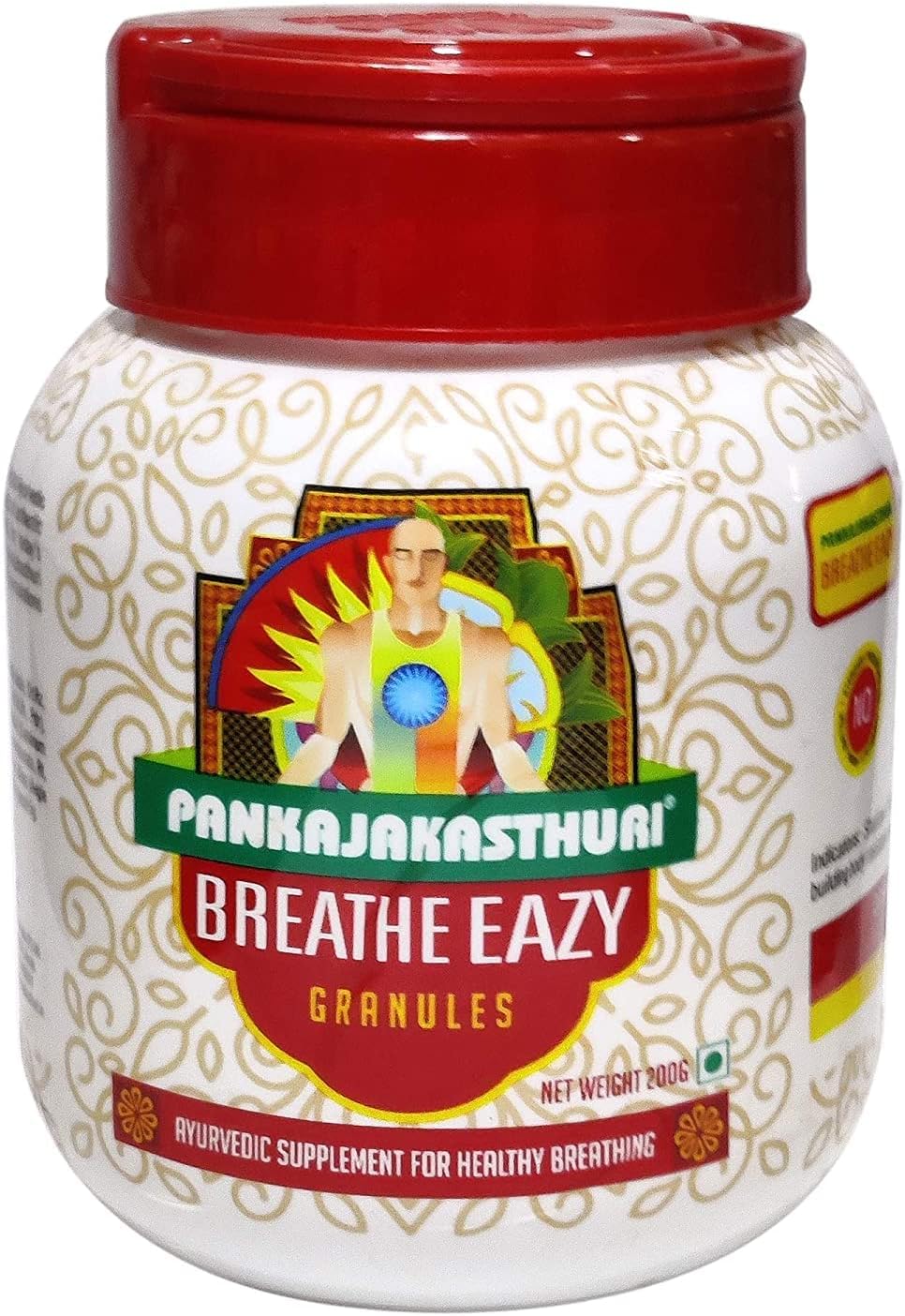 Pankajakasthuri Breathe Eazy Granules- 400 GM x Pack of 2