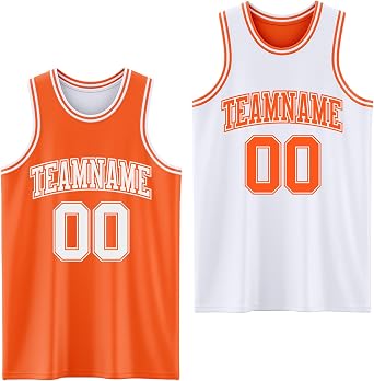 Fanscustom Reversible Basketball Uniform Personalized Jerseys Practice Team T-Shirt Sports Tank Tops Printed Name Number