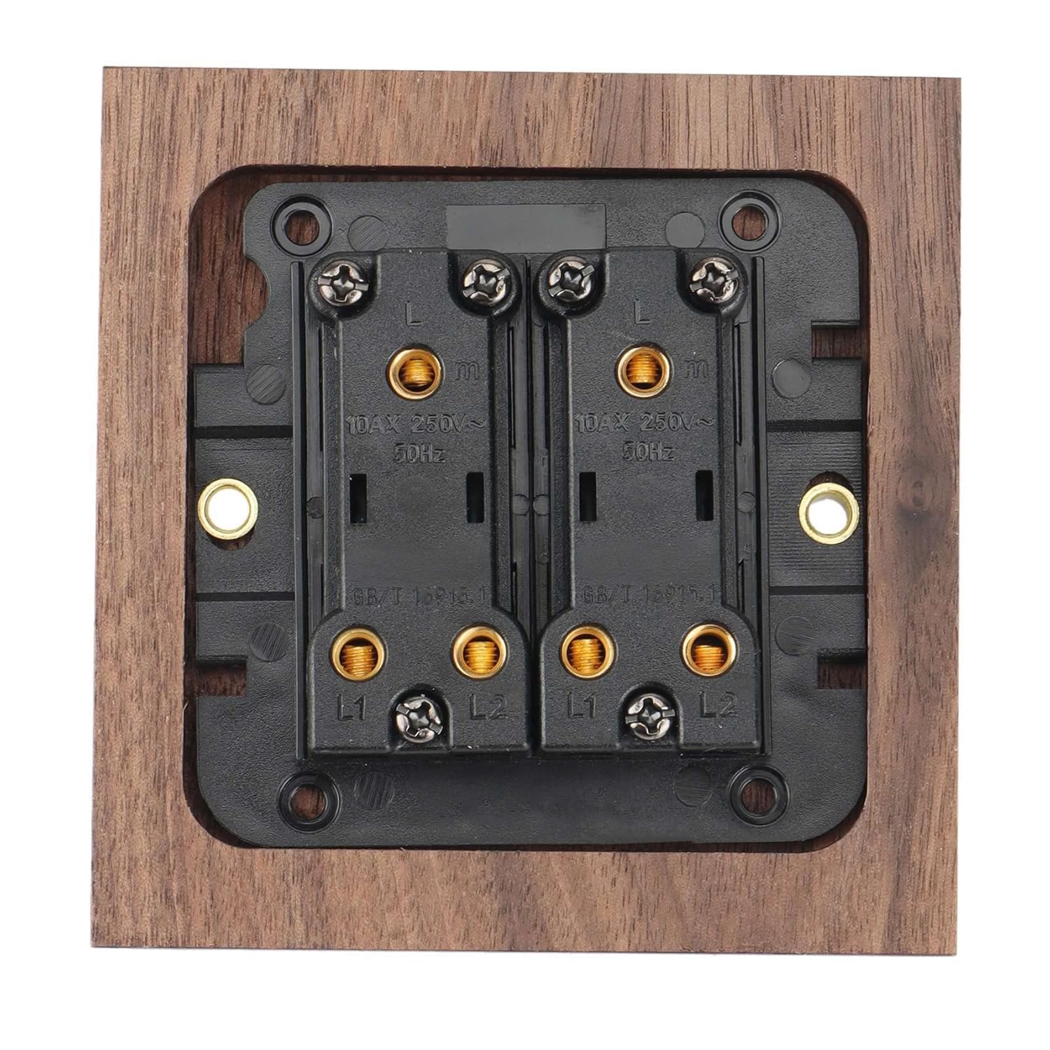 13v2 Interrupteur Triple Rétro Industriel Vert 1 | Interrupteurs Et