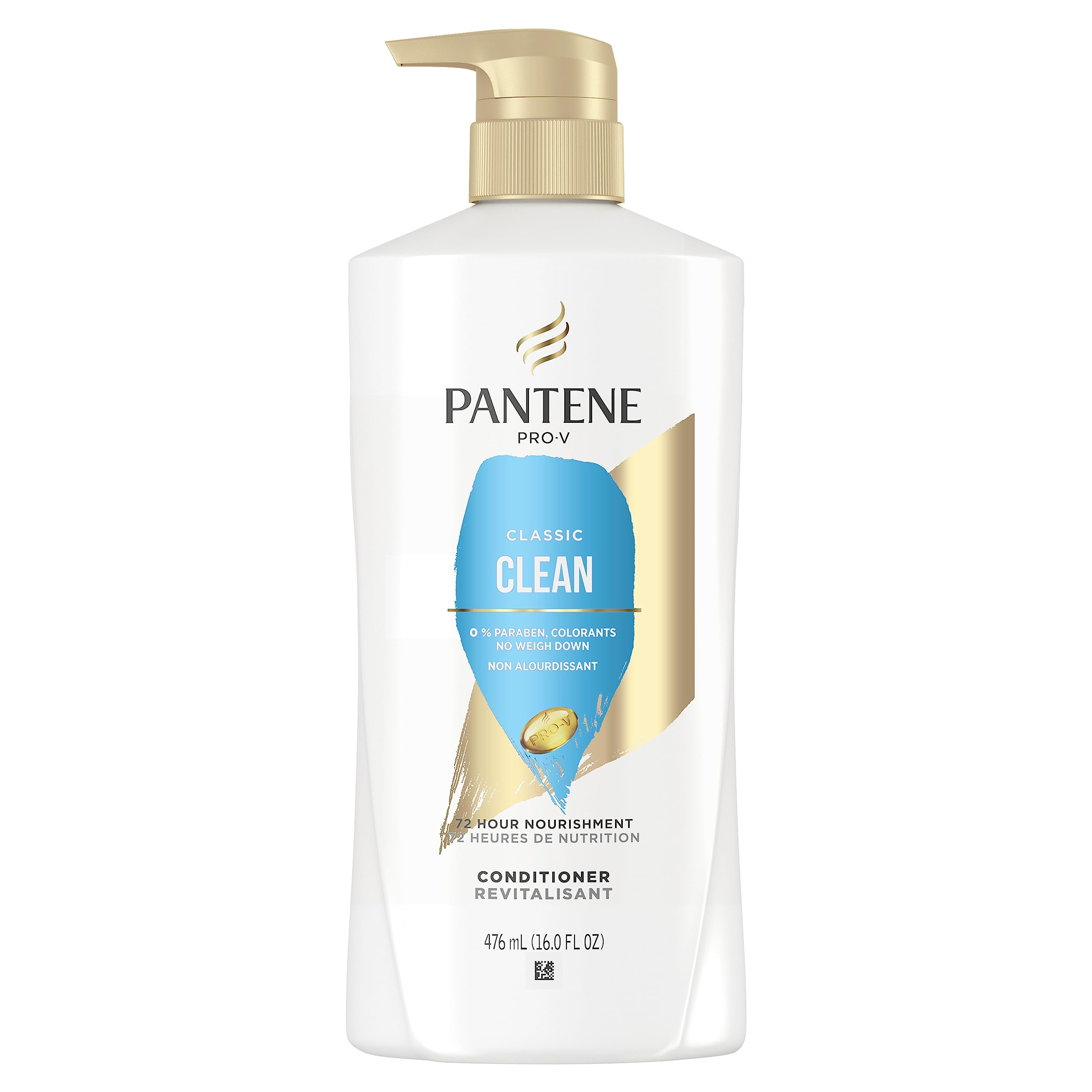 Pantene PRO-V Classic Clean Conditioner, 16.0oz/476mL