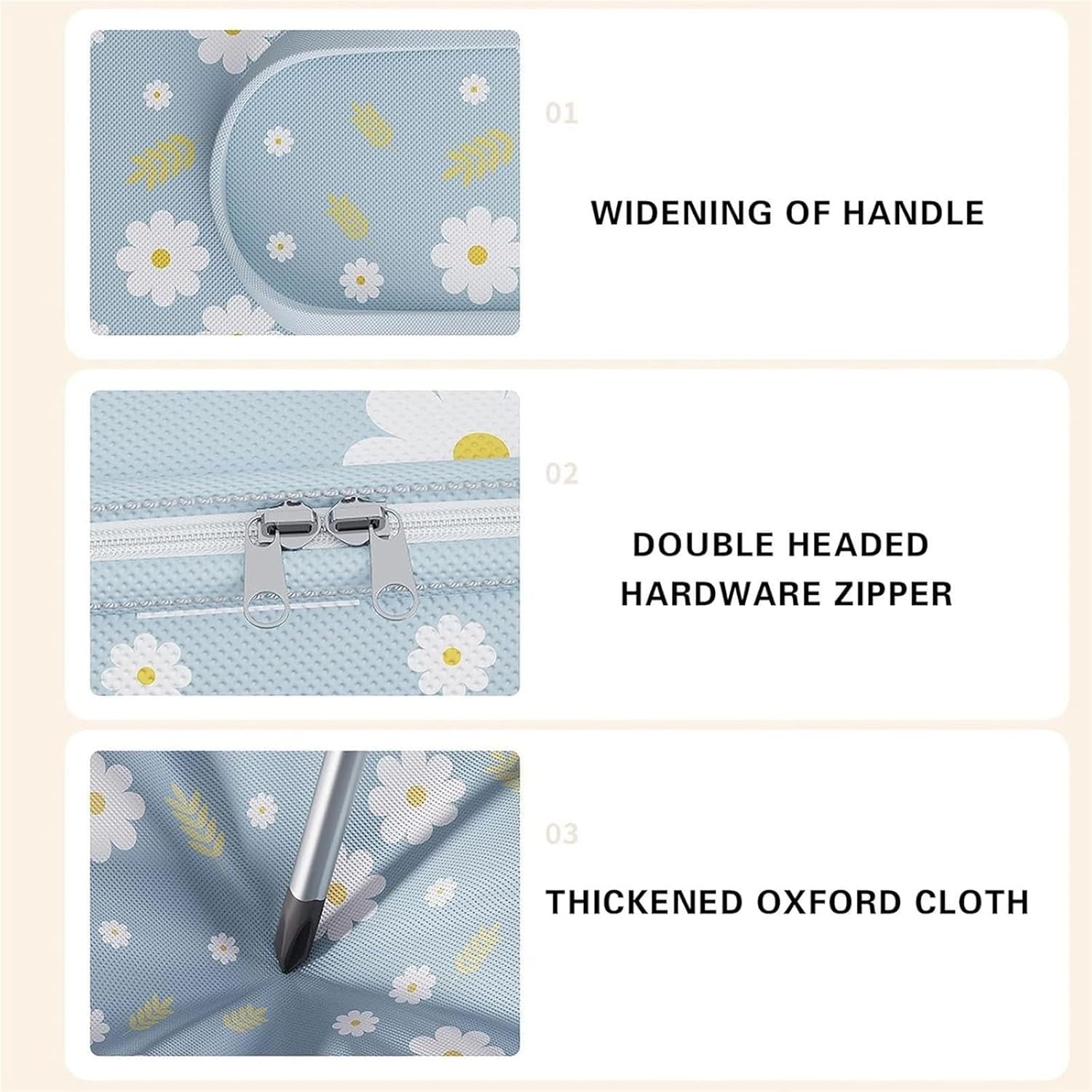 Heavy Duty Large Blanket Storage Bags Folding Comforter Bag for Clothes Containers(60L)