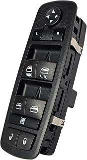 SWITCHDOCTOR Window Master Switch for 2008-2012 Liberty; 2008-2016 Chrysler Town & Country; 2008-2020 Dodge Grand Caravan; 2009-2010 Journey; 2007-2011 Nitro (Pin Check Required)