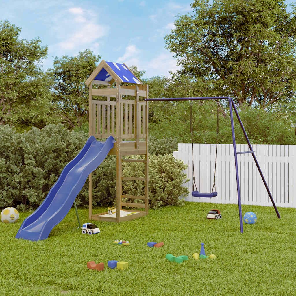 Torre da gioco, struttura da arrampicata da giardino in legno di