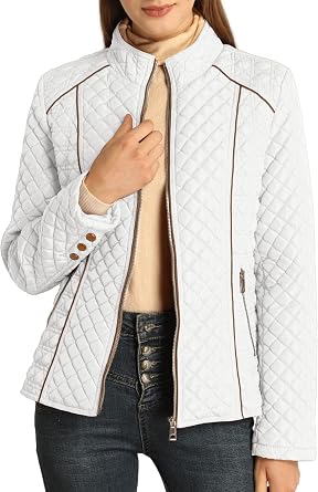 BELLIVERA Women's Transition Jacket Winter Warm Quilted Lightweight Long Cardigan Puffer Coat