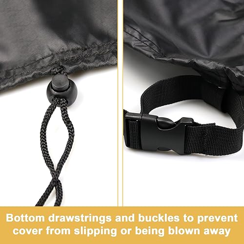 Miniatura 4 de Cubierta de parrilla impermeable, cubierta de barbacoa a prueba de polvo para Royal Gourmet CD1824AX parrilla de carbónparrilla de barbacoaparrilla