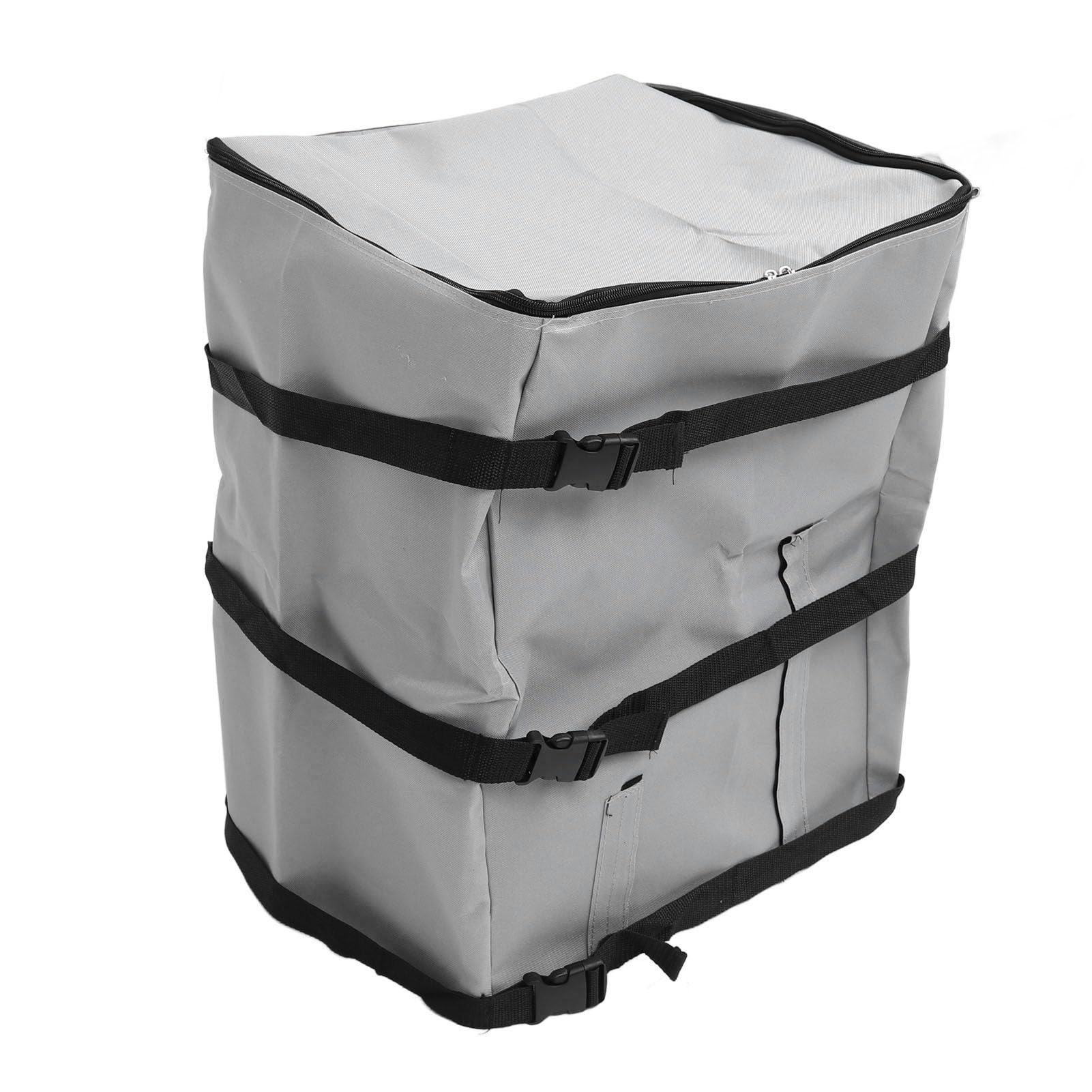 Naroote Hot Tub Accessories, Hot Tub Accessories for Adults Heater Cover with 3 Buckles Polyester Fiber Hot Tub Heater Pump Cover, Complete Spa Heating Pump Cover for Outdoor