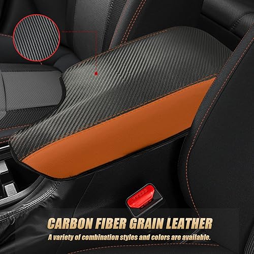 Miniatura 3 de Accesorios de decoración, protector de prevención de arañazos, funda para reposabrazos de consola central de automóvil para Subaru Crosstrek