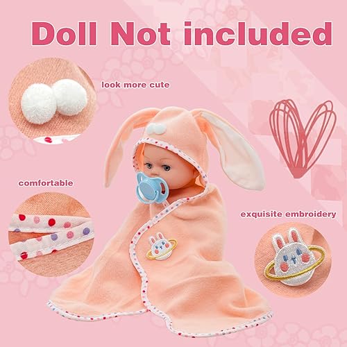 Miniatura 4 de Juego de 13 piezas de accesorios para muñecas de bebé, juego de 13 piezas de alimentación de muñecas con botellas de leche y jugo que desaparecen,